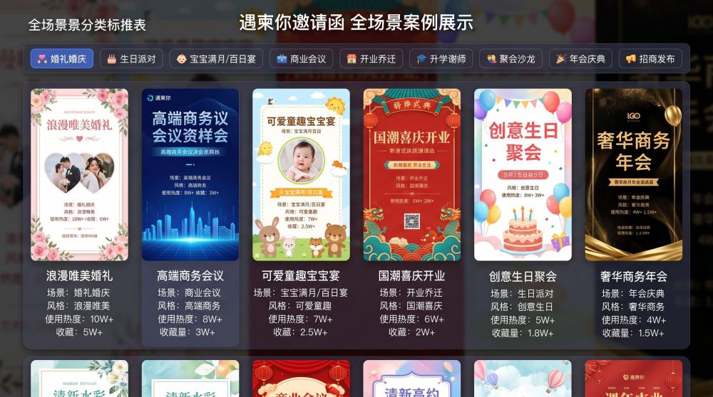 企业年会邀请函不用纸质版！大气省钱，高效搞定年终宴会筹备